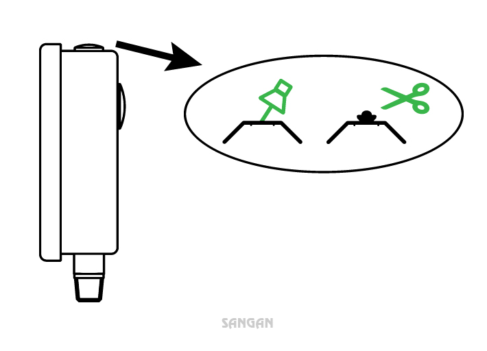 رفع مشکل وجود خطای صفری در گیج های فشار